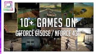 10 Video Games Running On NVIDIA GeForce 6150SE  nForce 430 2024 [upl. by Brander]