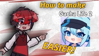 Gacha Life 2 Tips amp Tricks  info help  Gacha [upl. by Ahsinauq]