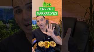 Five Crypto Narratives shorts memecrypto aicrypto [upl. by Eiltan]