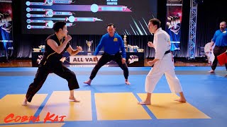 Hawk vs Kyler Tournament Fight 1080p 60fps  Cobra Kai Season 4 [upl. by Alidia955]