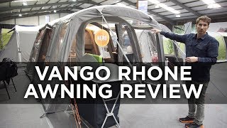 Vango Rhone Awning Review [upl. by Nellek]