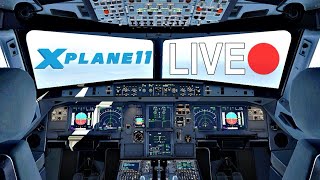 AeroNewsGermany LIVE  XPlane 11  Mit dem A321 durch Deutschland [upl. by Corly602]