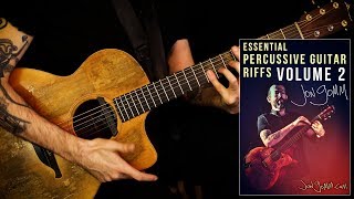 Jon Gomms Essential Percussive Guitar Riffs VOLUME 2 trailer [upl. by Merideth248]