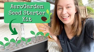 AeroGarden Seed Starter Kit in Bounty Basic Model aerogarden seedstarting [upl. by Lowney]