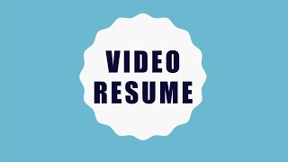 Video Resume  BSBAOM 41 AP [upl. by Matthaeus602]