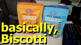 Cooper Street Twice Baked Cookies Review [upl. by Corso396]