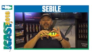 Sebile Magic Swimmer with Patrick Sebile  ICAST 2016 [upl. by Byrne512]