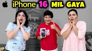 iPHONE 16 MIL GAYA  Family Vlog  Aayu and Pihu Show [upl. by Benedic]