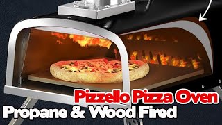 Introducing PIZZELLO Outdoor Pizza Oven Propane amp Wood Fired Pizza Maker [upl. by Atekin]