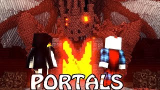 Minecraft  ENHANCED PORTALS MOD Showcase ULTIMATE PORTAL MOD PORTAL MOD [upl. by Bartholomeus]