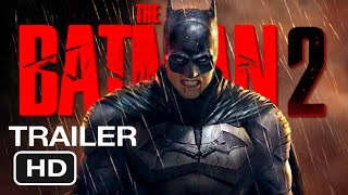 The Batman 2 Trailer Concept 2023 Español Latino HD Robert Pattinson Warner Movie [upl. by Shaffert]