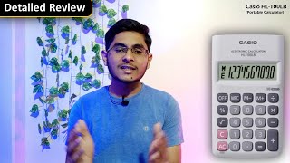 Casio HL100LB calculator REVIEW 😕 Best calculator for students [upl. by Kendall]