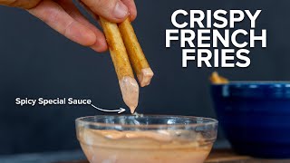 how to make Crispy French Fries at home [upl. by Ricky855]