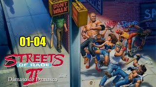 Street of Rage 2 Escenario 1 al 4 [upl. by Myrlene]