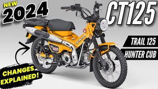 NEW 2024 Honda CT125  Trail 125 Motorcycle Released  Changes Explained [upl. by Nani]