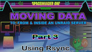 Unraid amp Moving Data Part 3 Rsync [upl. by Nnewg]