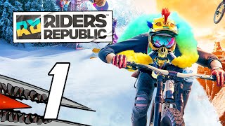 Riders Republic  Gameplay Walkthrough Part 1 PS5 No Commentary [upl. by Josepha40]