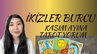 İKİZLER BURCU  KASIM ayına TAROT tahmini 2024 ❤️❤️❤️ [upl. by Cummings384]