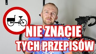 Przepisy rowerowe których nie znacie [upl. by Blanchard]