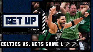 Celtics vs Nets Game 1 highlights amp analysis Vince Carter reacts to Jayson Tatums winner  Get Up [upl. by Clayton29]