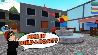 I Built MM2 map on Build a Boat for treasure roblox [upl. by Asoral]