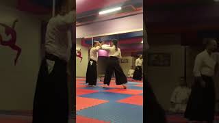 Yokomenuchi İrimi  Aikido Teknikleri [upl. by Atikan]