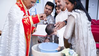 Baptism 17042021 Kerala Baptism  Catholic  Abram Antony Anwin  Brisbane  Australia [upl. by Sirahc870]