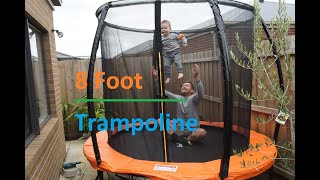 Everfit 8 Foot Trampoline UnboxingTest [upl. by Maggie]