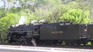 NKP 765Horseshoe CurveHarrisburgPart 2 [upl. by Shenan]