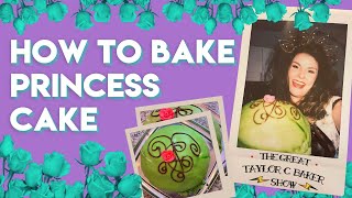 How to Bake Mary Berrys Princess Cake from The Great British Bake Off [upl. by Sherr]