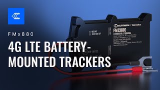 4G LTE BatteryMounted Trackers  FMx880  Teltonika [upl. by Pavia625]