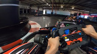 Lets Go Karting RACE 1  Kelowna Karting [upl. by Esorlatsyrc]