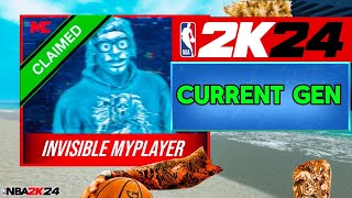 INVISIBLE PLAYER GLITCH 2K24 CURRENT GEN… [upl. by Htebazileyram]