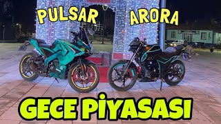 PULSAR RS ARORA MT GECE PİYASASI  YARIŞ [upl. by Alleynad186]