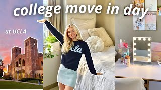 COLLEGE MOVEIN VLOG at UCLA  dorm tour [upl. by Acile]