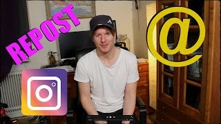 How To Repost On Instagram With Videos And Images Without Repost Apps 2017 [upl. by Milissent]