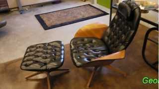 George Mulhauser for Plycraft Chair amp Ottoman [upl. by Reisfield]