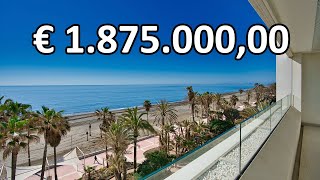 Luxury Beach front Apartment in Estepona Spain [upl. by Zasuwa448]