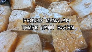 MEMBUAT TEMPE TAHU BACEM tempetahubacem [upl. by Ahsinev445]