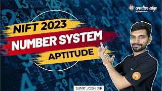 NIFT 2023 Exam Preparation  Aptitude Number System Part 1  Important Topics for NIFT 2023 [upl. by Tenenbaum]