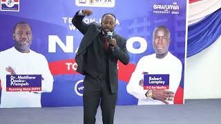 NAPO HAVE MORE EXPERIENCE THAN NDC RUNNING MATE  STEPHEN ATUBIGA [upl. by Nrek]