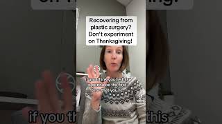 Don’t play with your plasticsurgery recovery on Thanksgiving lipo liposuctionrecovery faja [upl. by Hough633]