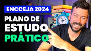 ENCCEJA 2024  PLANO DE ESTUDO PRÁTICO [upl. by Pickard]