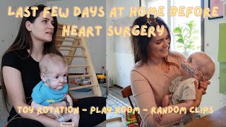 Days Before Denvers Heart Surgery  Toy Rotation New Playroom amp Cute Videos Before His Big Day [upl. by Sitnik109]