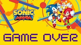 Game Over Screen Sonic Mania [upl. by Adall]