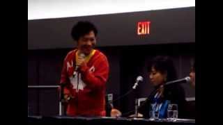 Anime Revolution 2013  Kappei Yamaguchi Panel Part 1 [upl. by Atirahc]