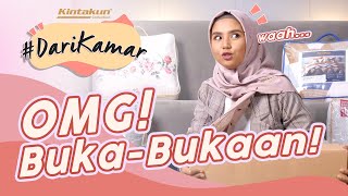 Unboxing Sprei Terbaru dari Kintakun Collection GOLD EDITION  Review DariKamar [upl. by Euqinom]