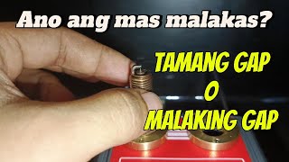 Malakas Ang Malaking Gap sa Sparkplug Sparkplug Test [upl. by Silsby594]