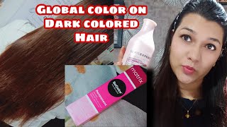 Global Color Highlights with Matrix Socolor prebonded permanent hair color [upl. by Norehc16]