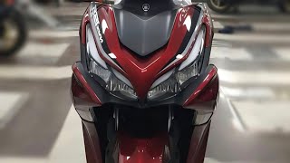 2023 Yamaha Best 155cc Scooter Aerox Officially Launched With New Metallic Red Color – Walkaround [upl. by Fezoj112]